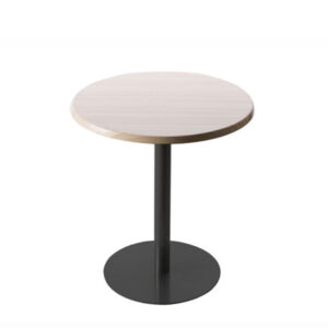 Mesa Base Disco Plano Cubierta Premium Redonda