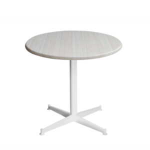 Mesa Columna Cubierta Premium Redonda