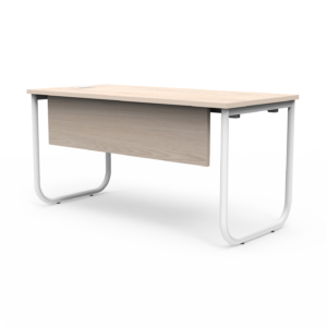 Escritorio Curva con faldón