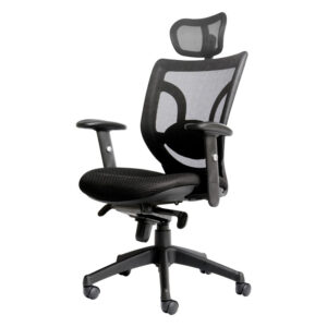 Silla Black Syncro con cabecero